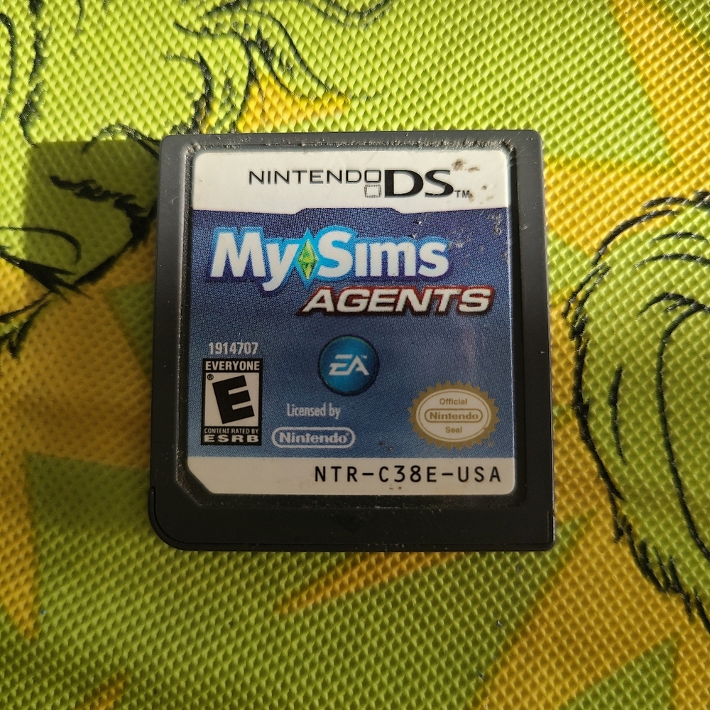Nintendo DS MySims Agents Game